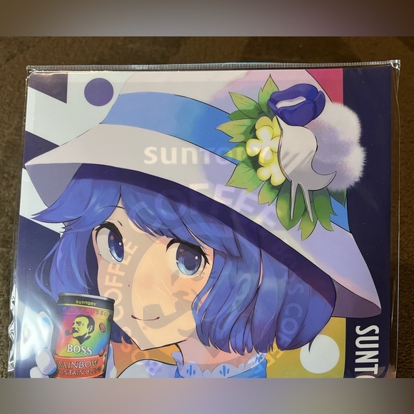 Suntory Nomu VTuber Clear File Folder Plastic Anime Japan Exclusive Official - Picture 3 of 6